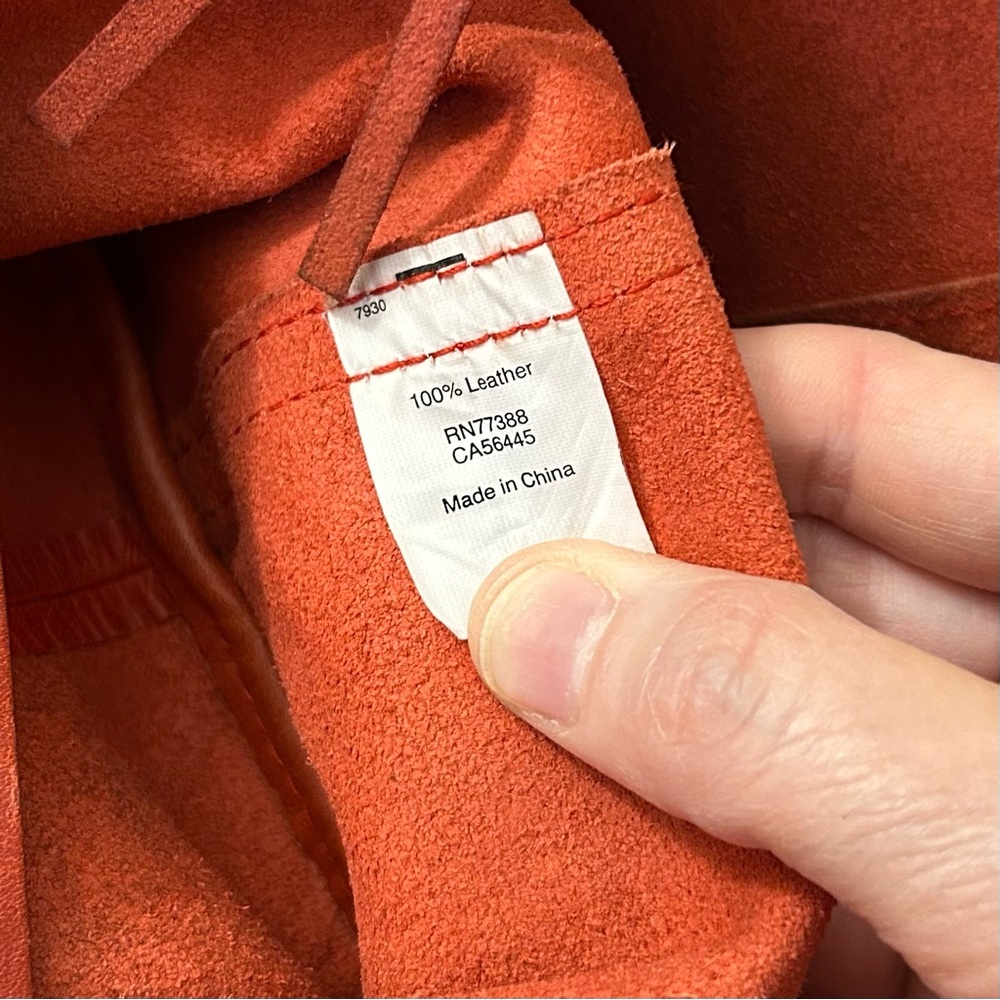 MADEWELL - The Transport Tote: The Tassel-Tie Edition in Fresh Chili color - Picture 8 of 16